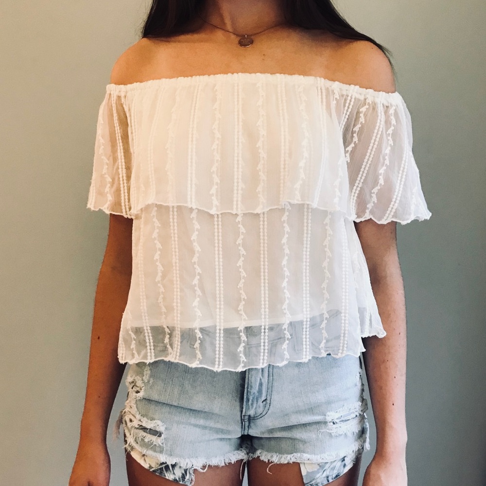 Off the shoulder top